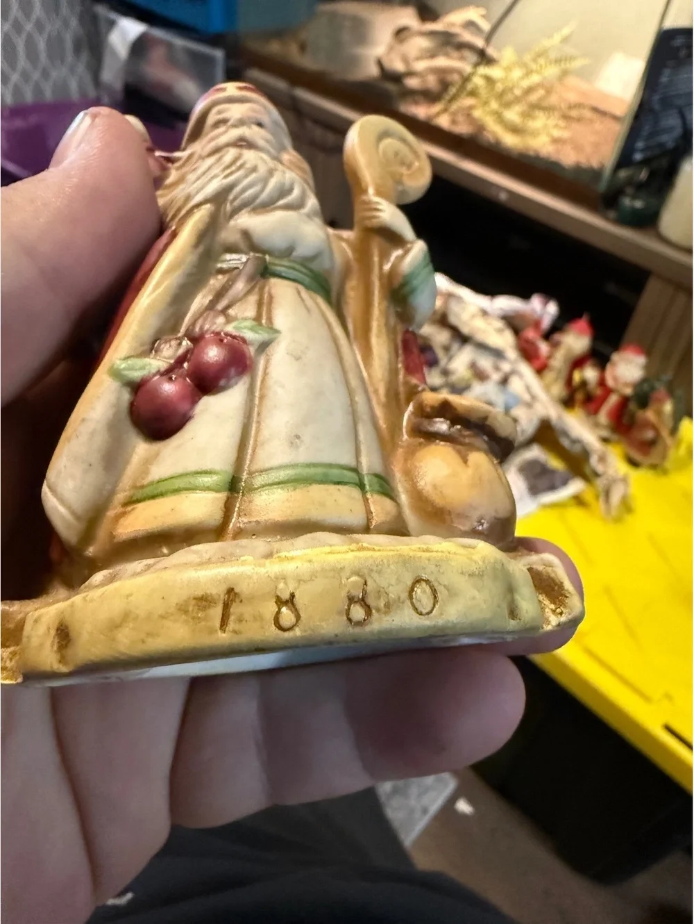 Vintage RSVP International Ceramic Santa Claus Figurine 1880